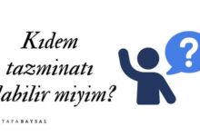 kıdem tazminatı alma şeması