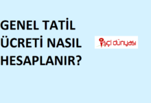 genel tatil ücreti hesaplama