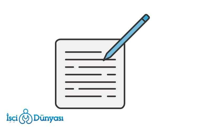 iş sözleşmesi örneği belirli süreli