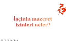 İş Kanunu'nda mazeret izinleri neler?