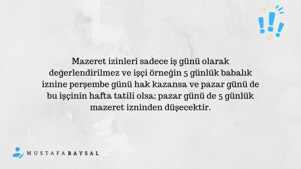 İş Kanunu mazeret izinleri