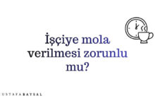 ara dinlenmesi zorunlu mu?