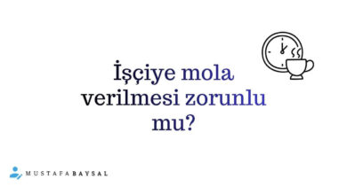 ara dinlenmesi zorunlu mu?