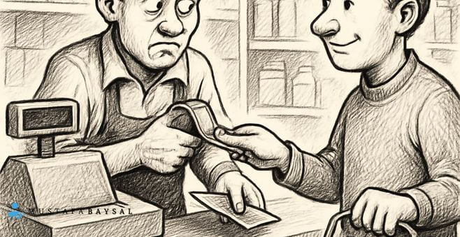 işçi müşteriden para alırsa