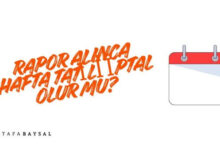 raporlu işçinin haftalık izni iptal mi