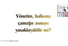 balkona çamaşır asmak yasak mı